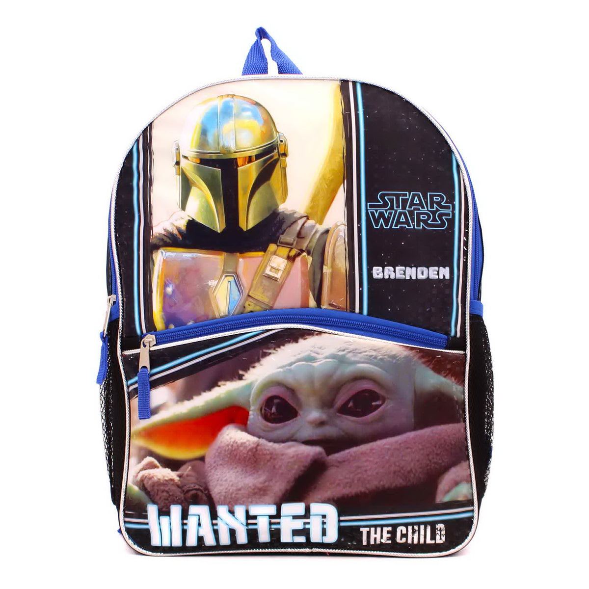 Personalized Mandalorian Wanted, The Child Backpack