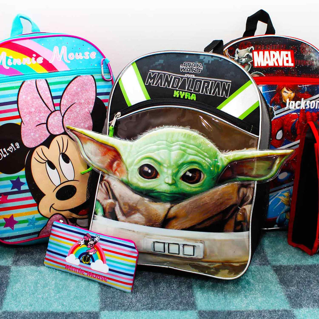 Character Backpacks & Lunch Boxes