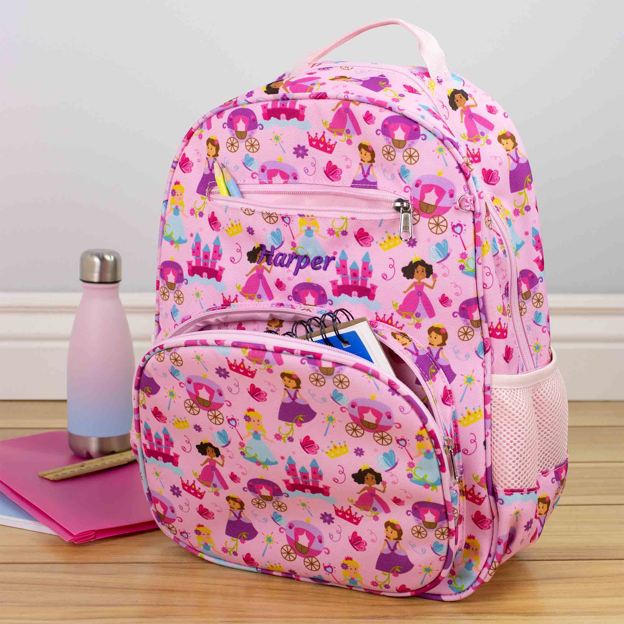 thumbnail image 2 of DIBSIES Personalized Stitch Backpack Combo Set – Custom Name, 5-Piece Set For Girls 2 of 12