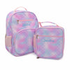 Personalized Mermaid Fin Life Adventure Collection Backpack and Lunch Box Combo