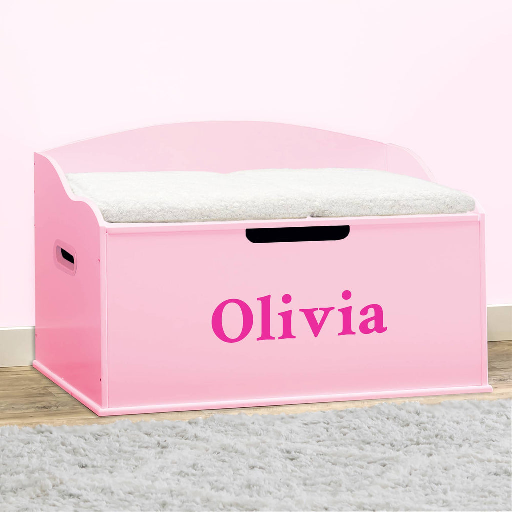 Personalized Dibsies Creative Wonders Signature Series Toy Box - Girls ...