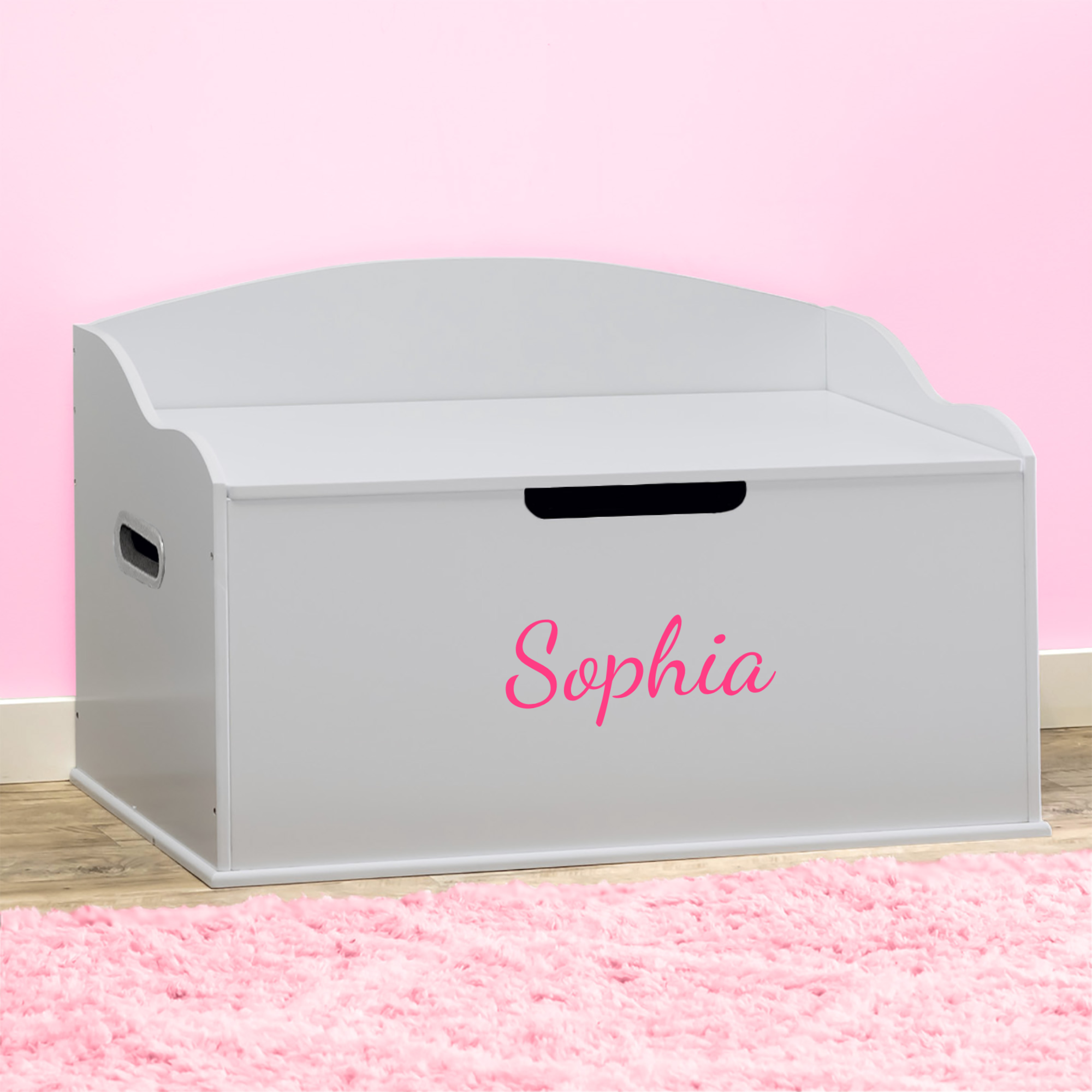 Personalized Dibsies Creative Wonders Signature Series Toy Box - Girls ...