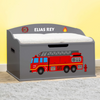 Personalized Dibsies Creative Wonders Firetruck Toy Box