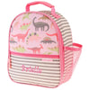 Personalized Pink Dino Trendsetter Backpack & Lunchbox Combo