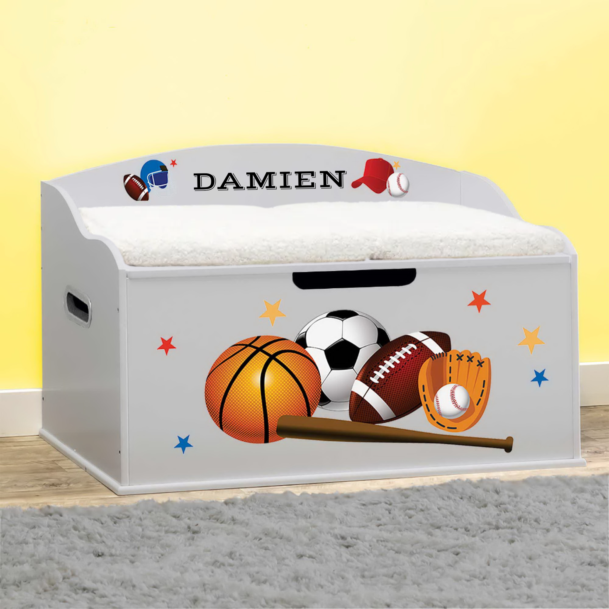 Personalized toy discount box
