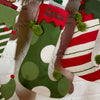 Personalized Whimsical Jester Stocking