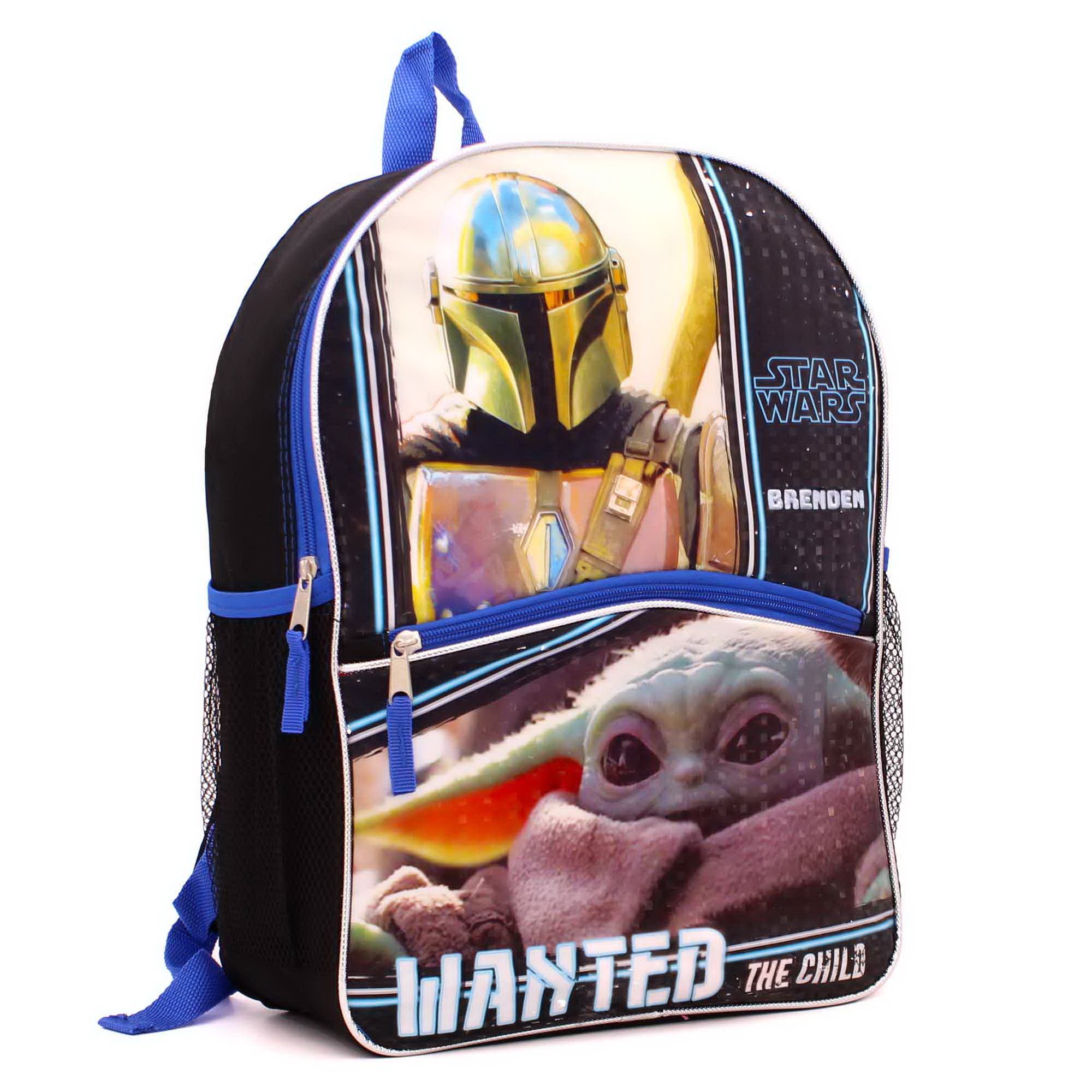 enlarge star wars the mandalorian the child figural mini backpack Wars: : Clothing, Shoes & Jewelry frayed edges Star Wars: Mandalorian - Grogu