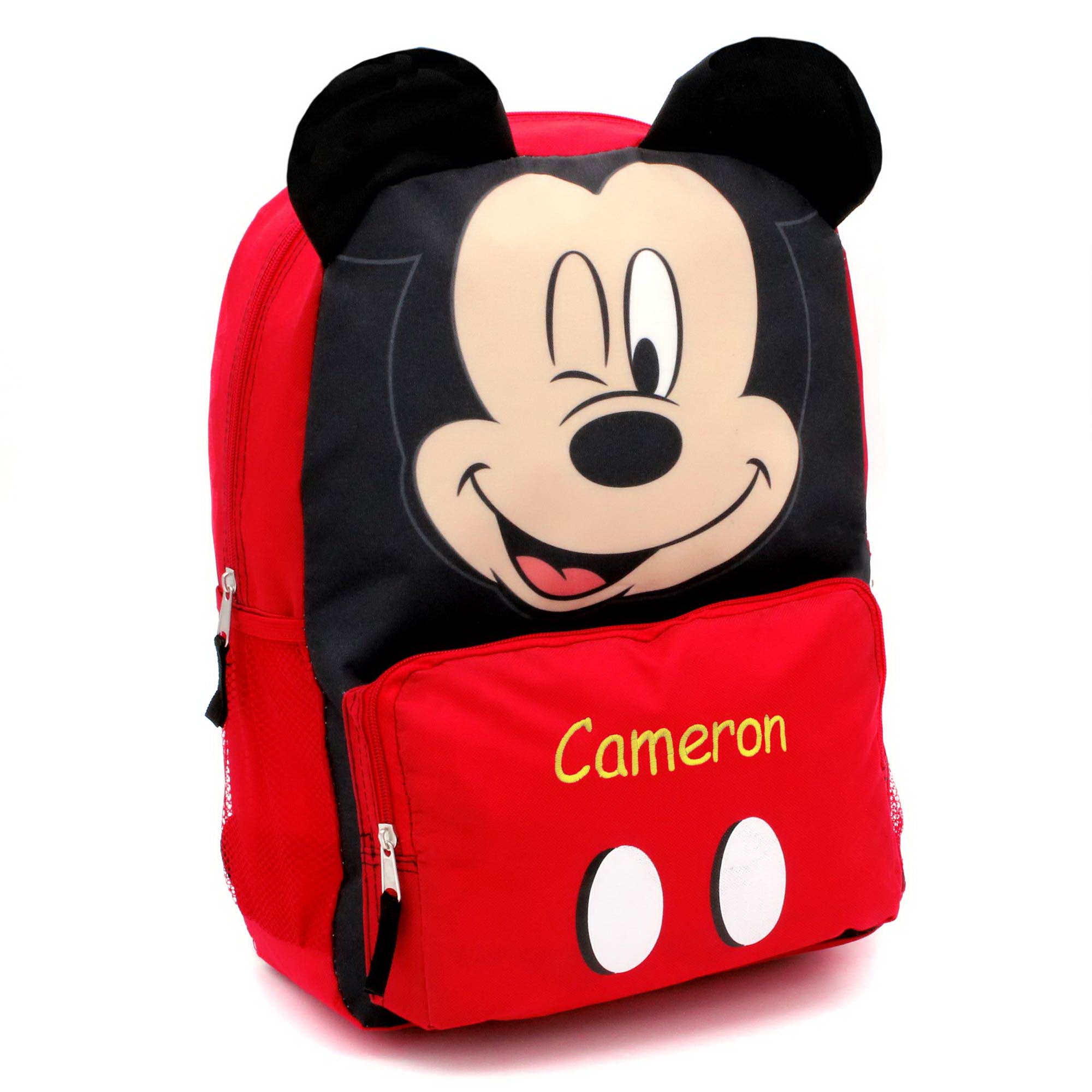 Personalized Mickey Mouse Character Backpack - 16 Inch