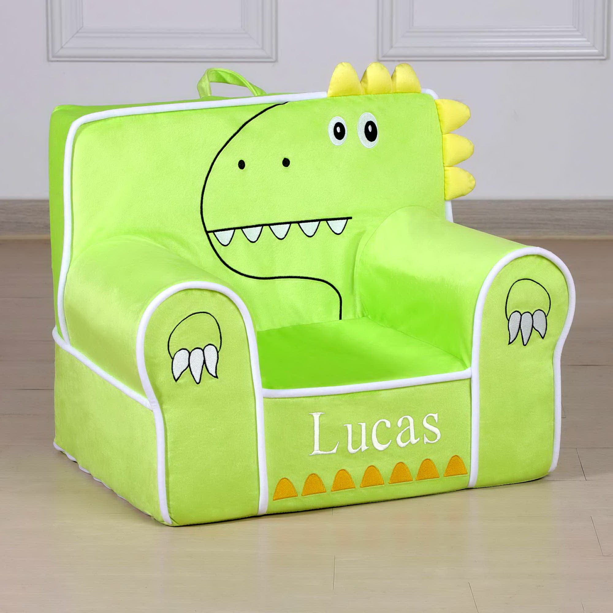Personalized Creative Wonders Toddler Chair - Ages 1.5 to 4 Years Old (Dinosaur)
