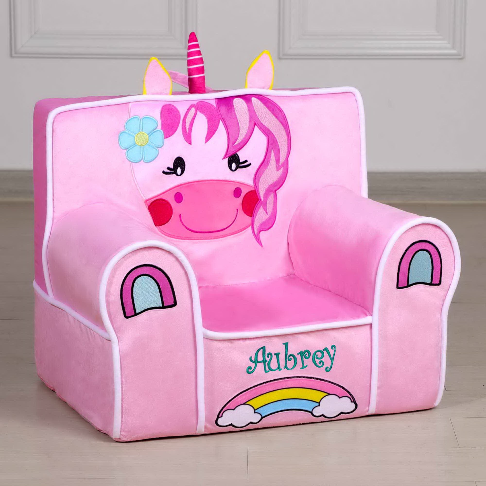 Personalized Creative Wonders Toddler Chair - Ages 1.5 to 4 Years Old (Unicorn)