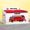 Personalized Dibsies Creative Wonders Firetruck Toy Box