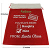 Personalized Santa Sack - Extra Large - Reindeer Mail