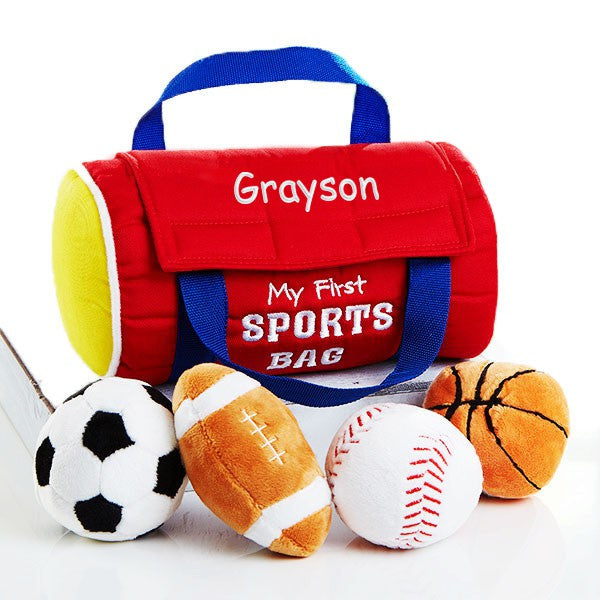 Personalized My First Sportsbag 8" Playset