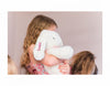 Personalized Hoppity Floppity Bunny 18" - White with Pink Bow