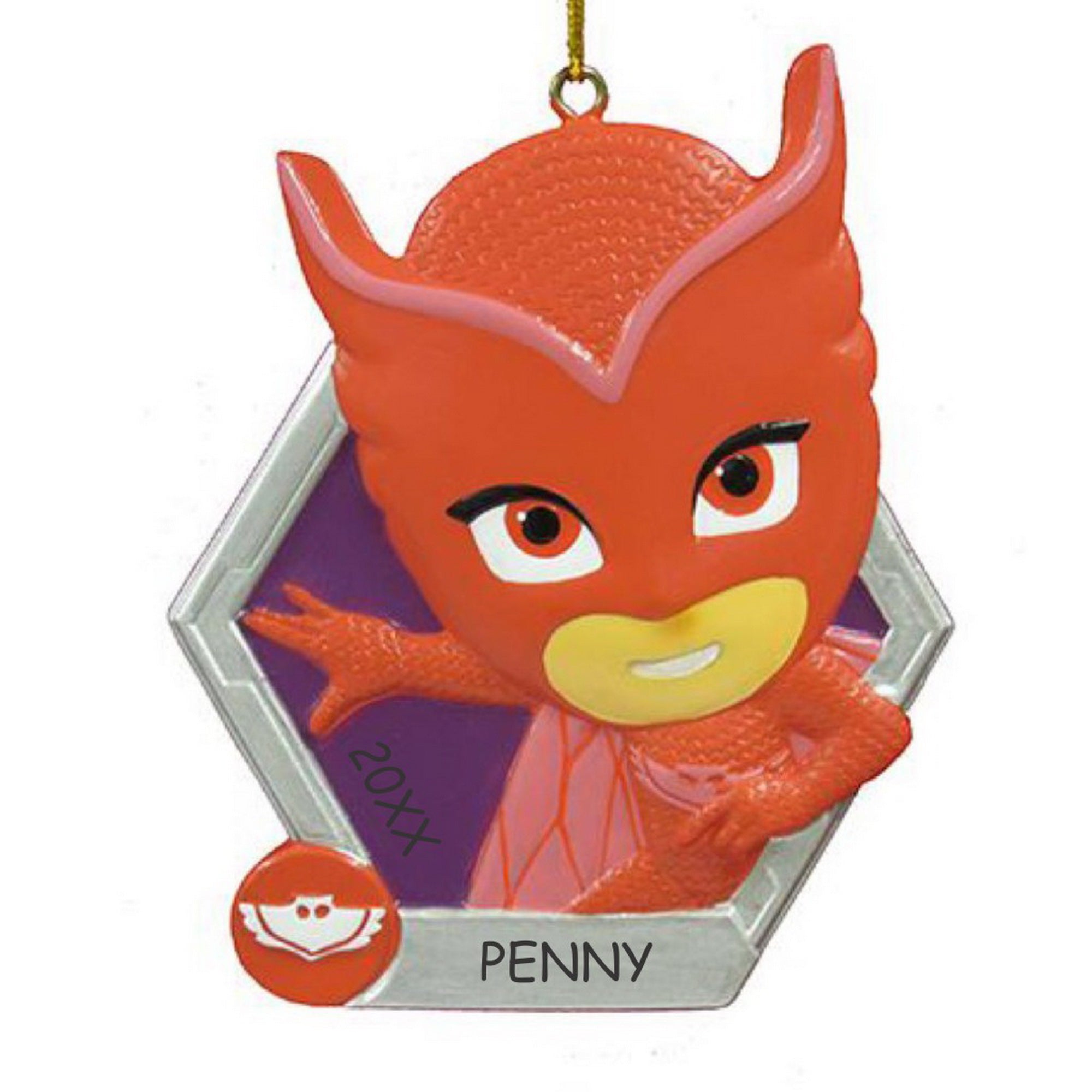 Personalized PJ Masks Ornament - Owlette