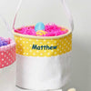 Personalized Soft and Light Easter Basket - Yellow