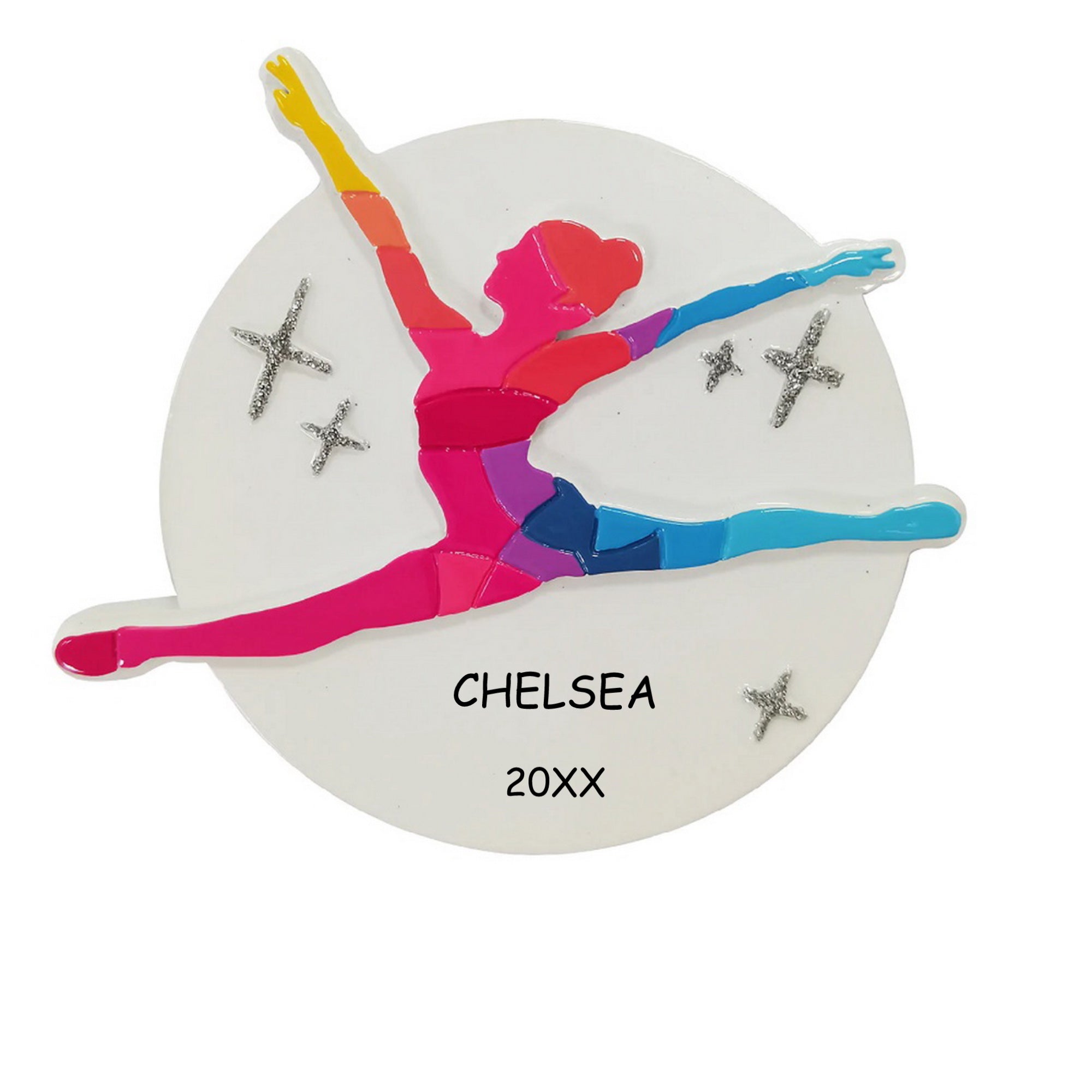 Personalized Dance Team Kids Christmas Ornament