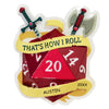 Personalized That's How I Roll RPG Gamer Christmas Ornament