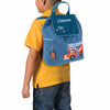 Personalized Fire Truck Embroidered Backpack - Blue