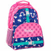 Personalized Rainbows & Flowers Trendsetter Backpack