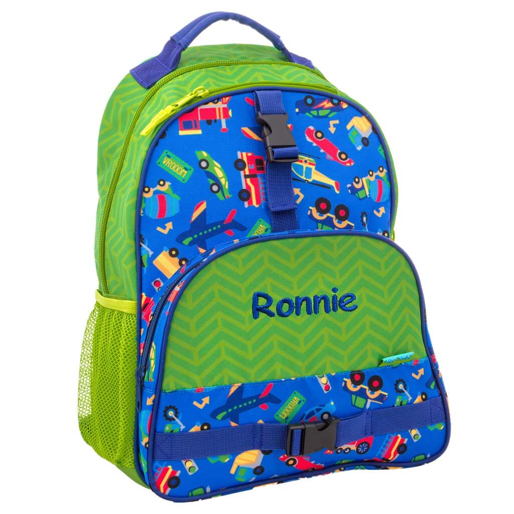 Personalized Cars, Trucks, Planes, & Trains Trendsetter Backpack