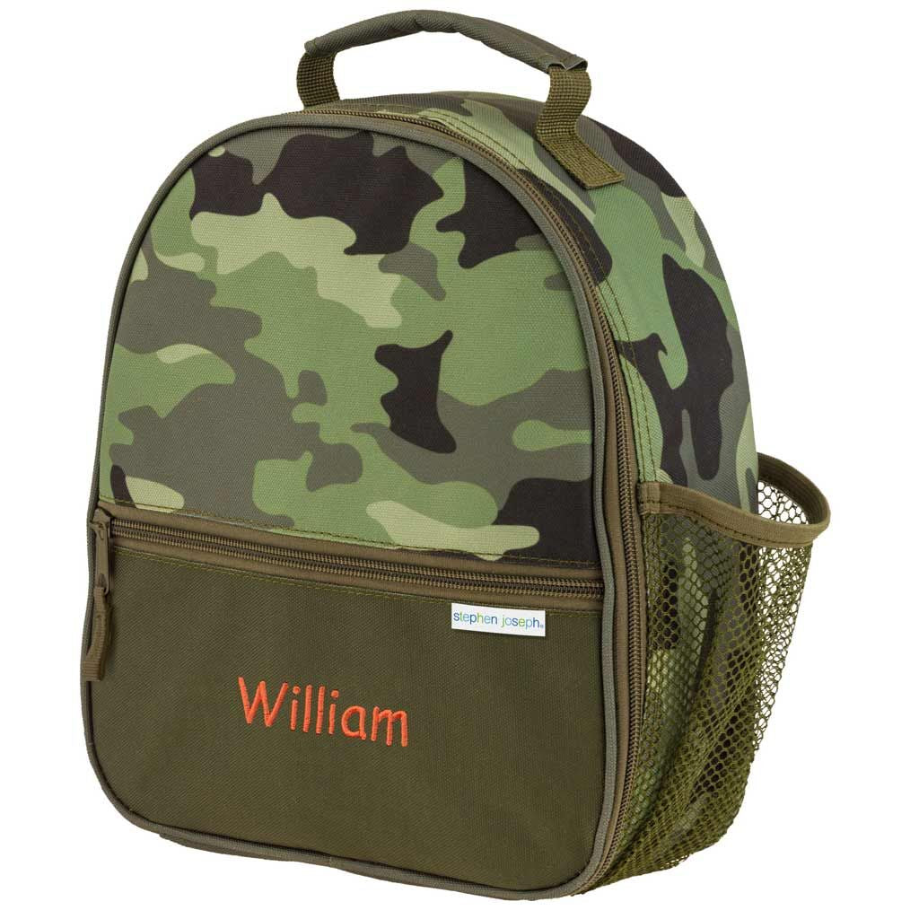 Personalized Camouflage Trendsetter Lunch Box