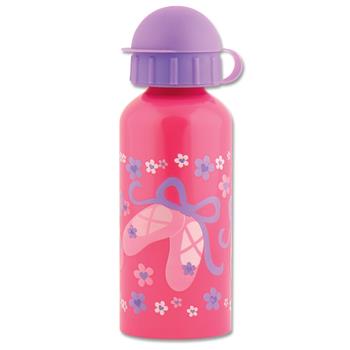Classic Stainless Steel Kids Water Bottle - Pink Ballet Shoes