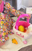 Personalized Tie Dyed 3D Unicorn Plush Easter Basket