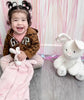 Personalized Gund Peek a Boo Bunny - Pink