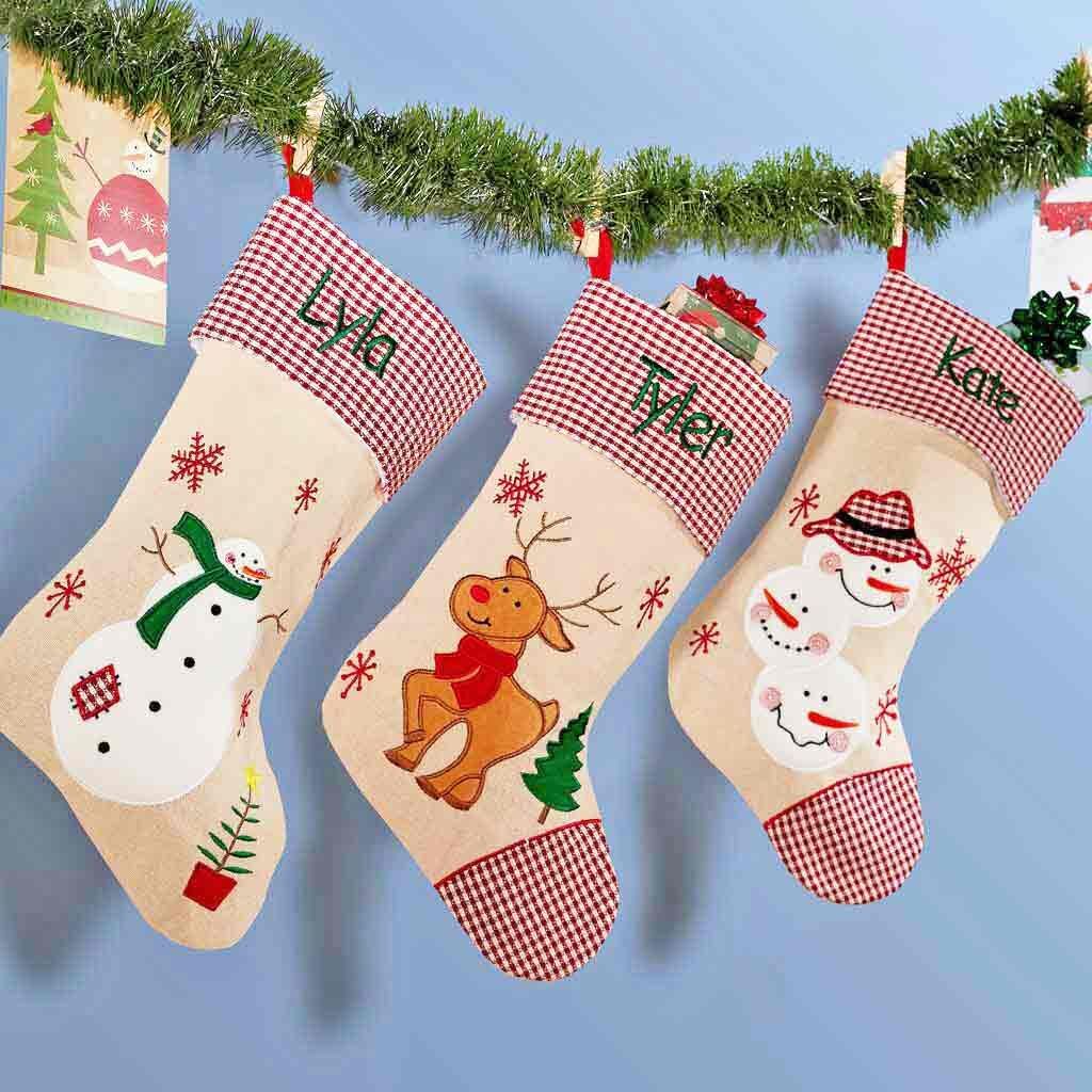 Personalized baby online christmas stocking