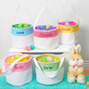 Personalized Soft and Light Easter Basket - Green