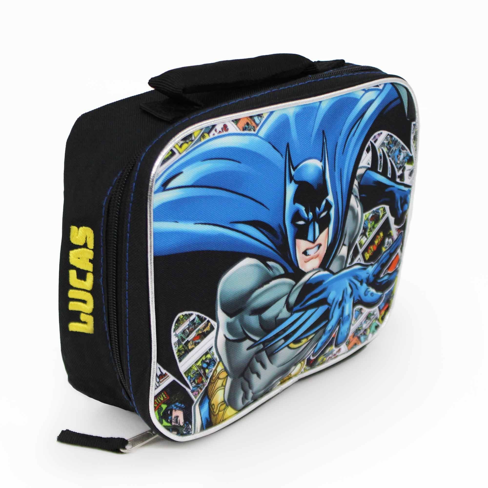 Personalized Licensed Lunch Bag (Batman)