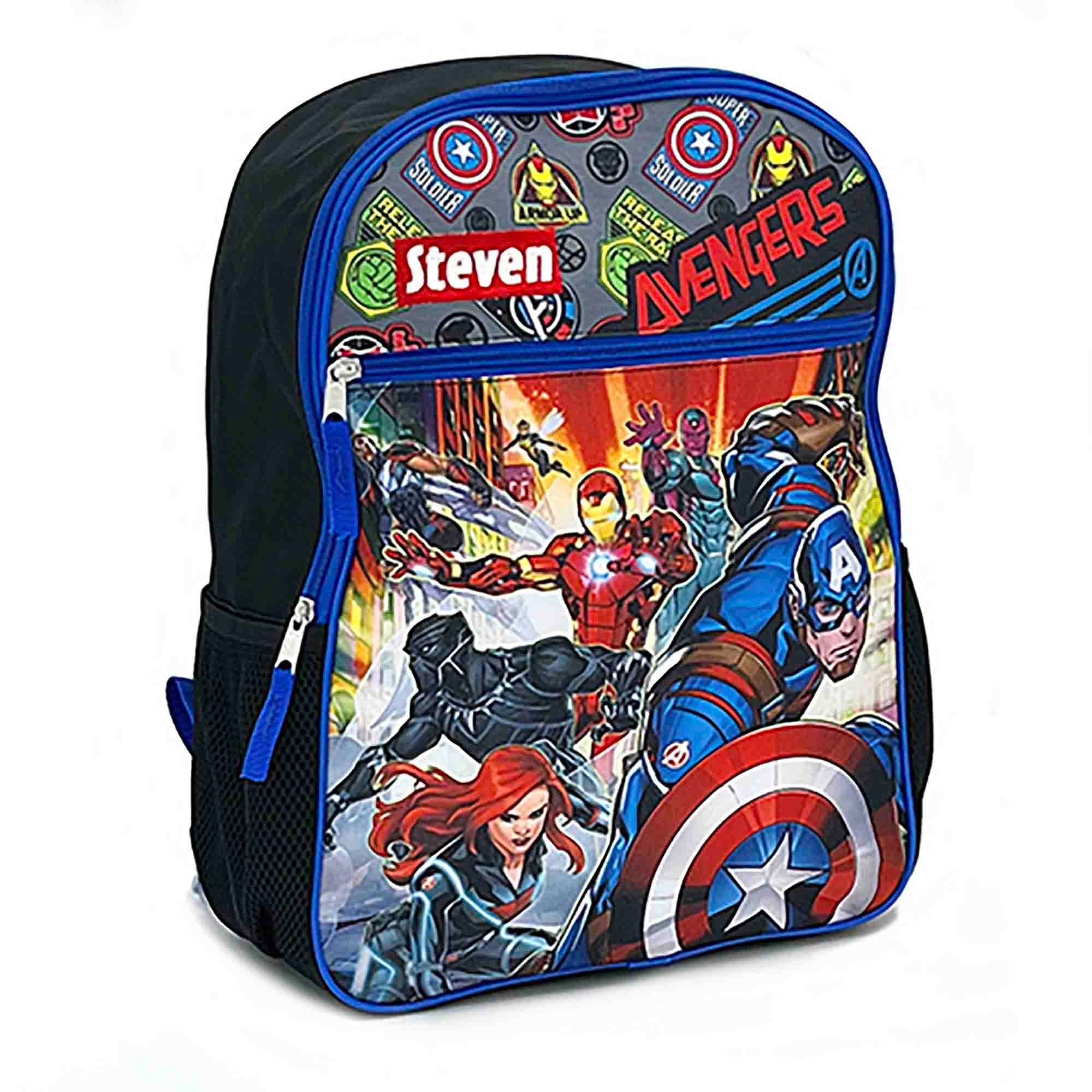 Personalized Marvel Avengers Backpack - 16 Inch