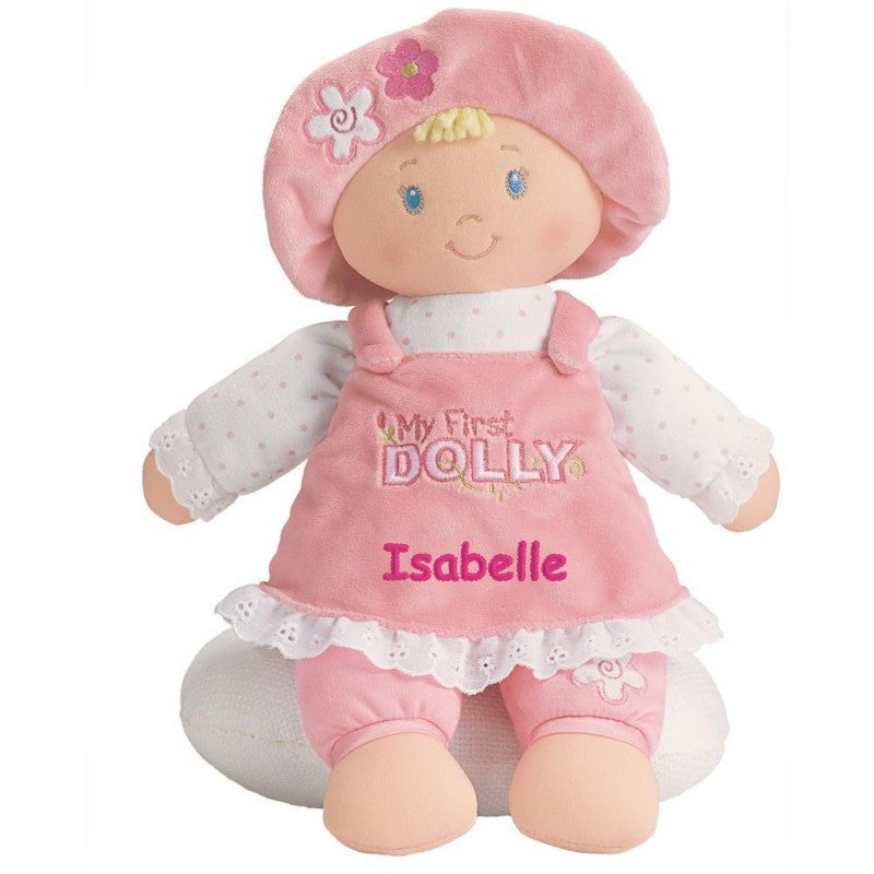 Personalized Baby Gift - My First Dolly - Blonde - 13 inch